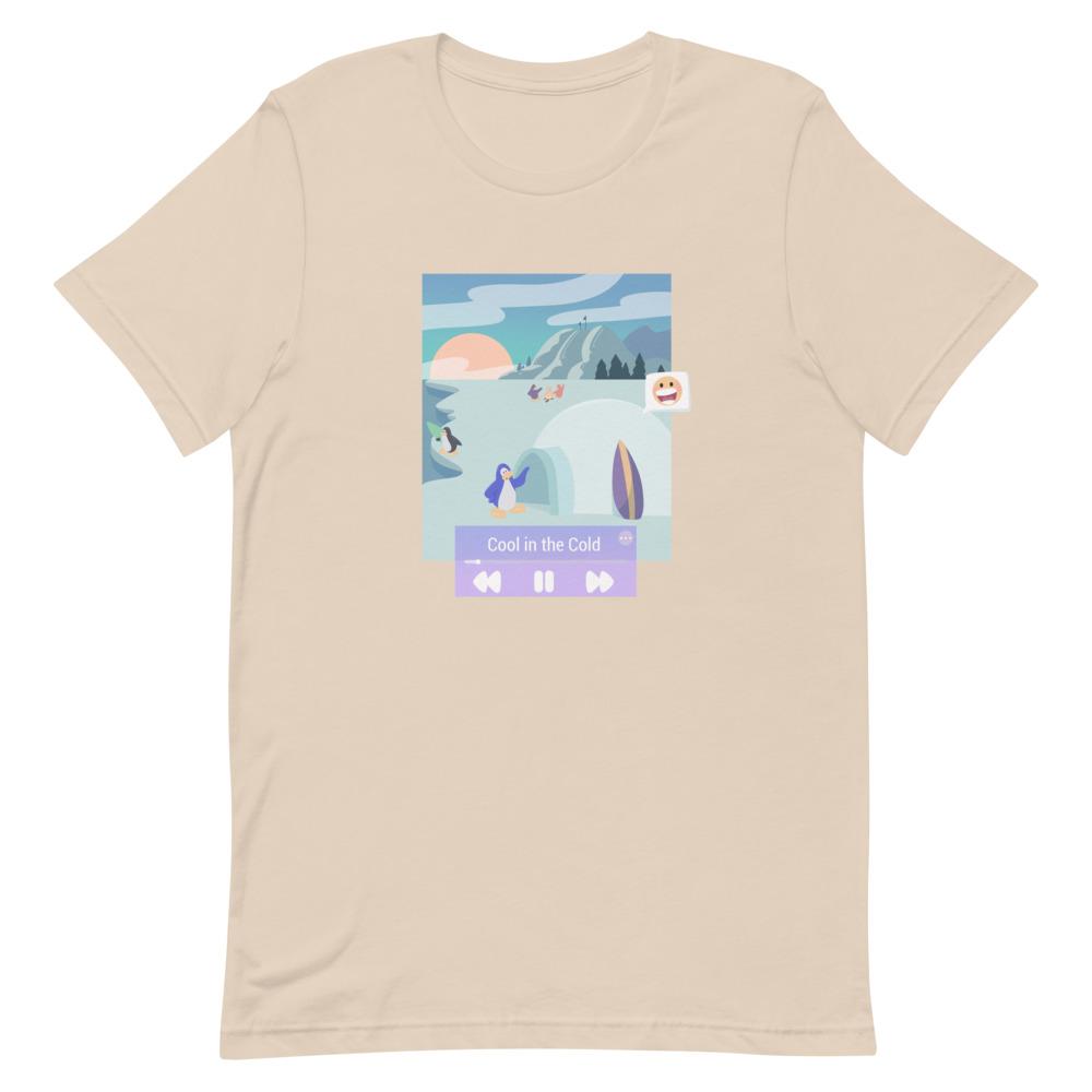 Cool in the Cold | Short-Sleeve Unisex T-Shirt | Club Penguin Threads and Thistles Inventory Soft Cream 4XL 