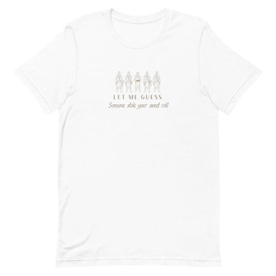 Sweet Roll | Short-Sleeve Unisex T-Shirt | Skyrim Threads and Thistles Inventory White S 