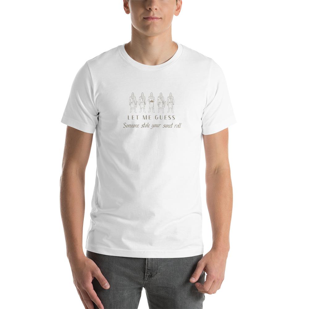 Sweet Roll | Short-Sleeve Unisex T-Shirt | Skyrim Threads and Thistles Inventory 