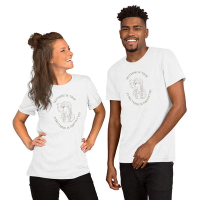 Nothing is True | Short-Sleeve Unisex T-Shirt | Assassin's creed Threads and Thistles Inventory 