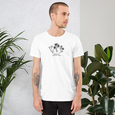 BRB Out Of Inventory | Short-Sleeve Unisex T-Shirt | Animal Crossing Threads and Thistles Inventory 