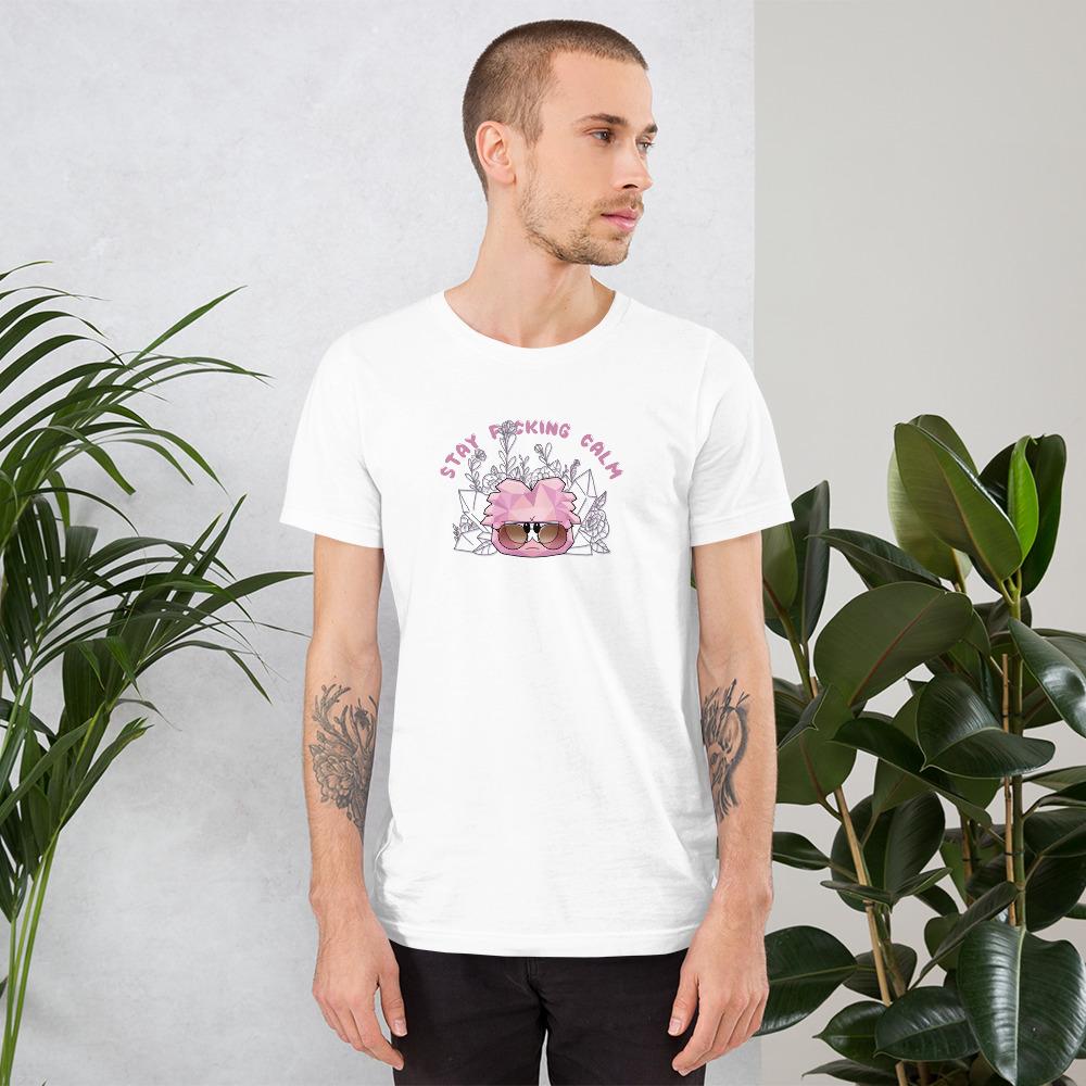 Stay Calm | Short-Sleeve Unisex T-Shirt | Club penguin Threads and Thistles Inventory 