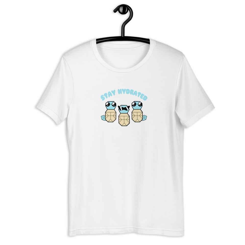 Stay Hydrated | Short-Sleeve Unisex T-Shirt | Pokemon Threads and Thistles Inventory 