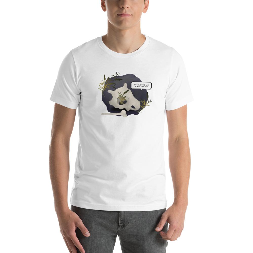 To Evolve | Short-Sleeve Unisex T-Shirt | Pokemon Threads and Thistles Inventory 