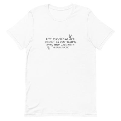 Sun’s Song | Short-Sleeve Unisex T-Shirt | The Legend of Zelda Threads and Thistles Inventory White S 