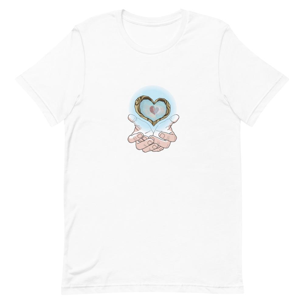 Piece of Heart | Short-Sleeve Unisex T-Shirt | The Legend of Zelda Threads and Thistles Inventory White XS 