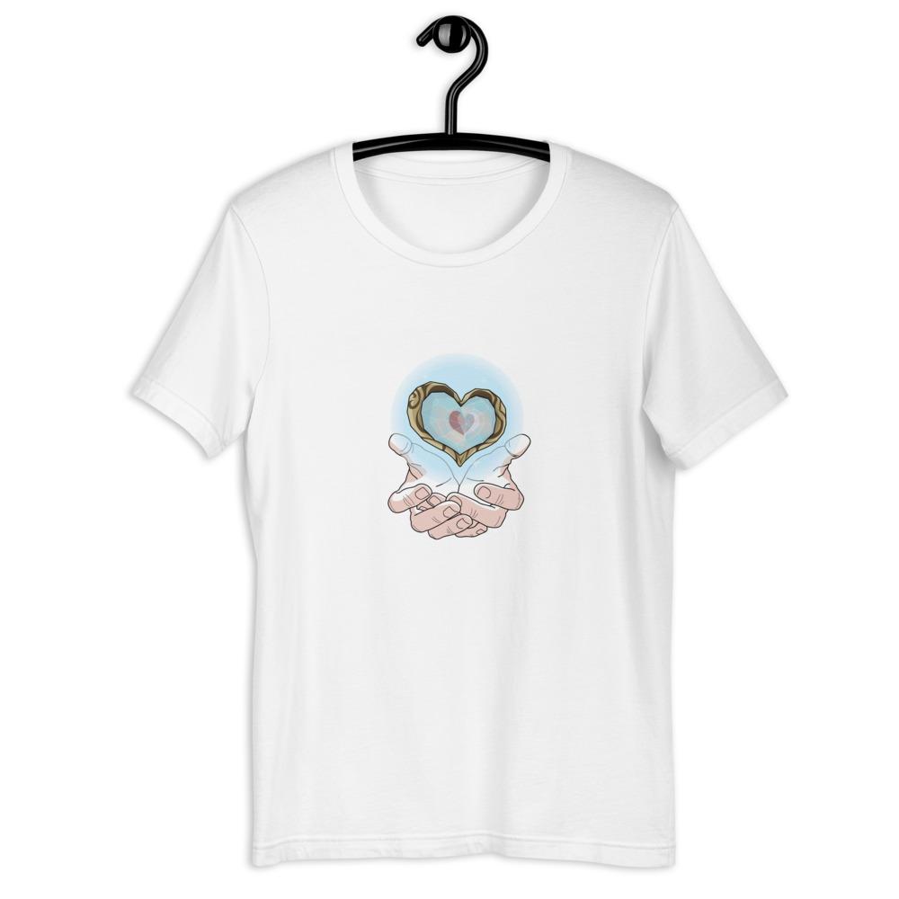 Piece of Heart | Short-Sleeve Unisex T-Shirt | The Legend of Zelda Threads and Thistles Inventory 