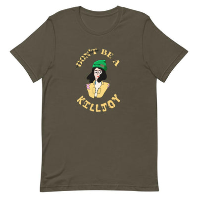 Killjoy | Short-Sleeve Unisex T-Shirt | Valorant Threads and Thistles Inventory Army S 