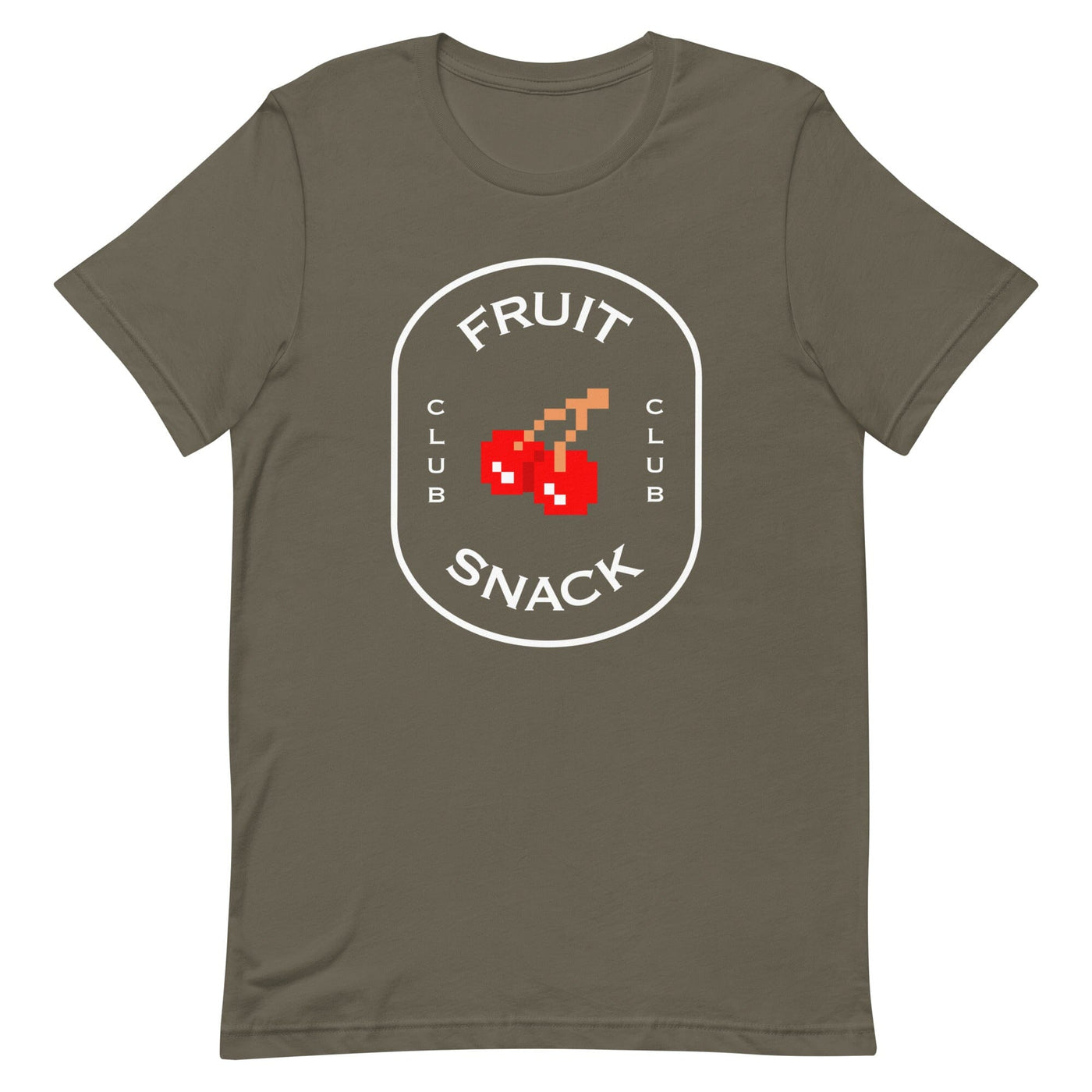 Fruit Snack Club | Unisex t-shirt | Retro Gaming Threads & Thistles Inventory Army S 
