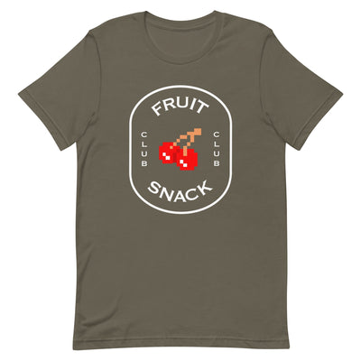 Fruit Snack Club | Unisex t-shirt | Retro Gaming Threads & Thistles Inventory Army S 