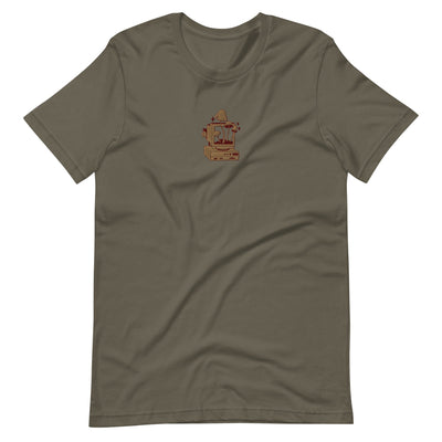 Cozy PC Gaming | Embroidered Unisex t-shirt | Cozy Gamer Threads & Thistles Inventory Army S 