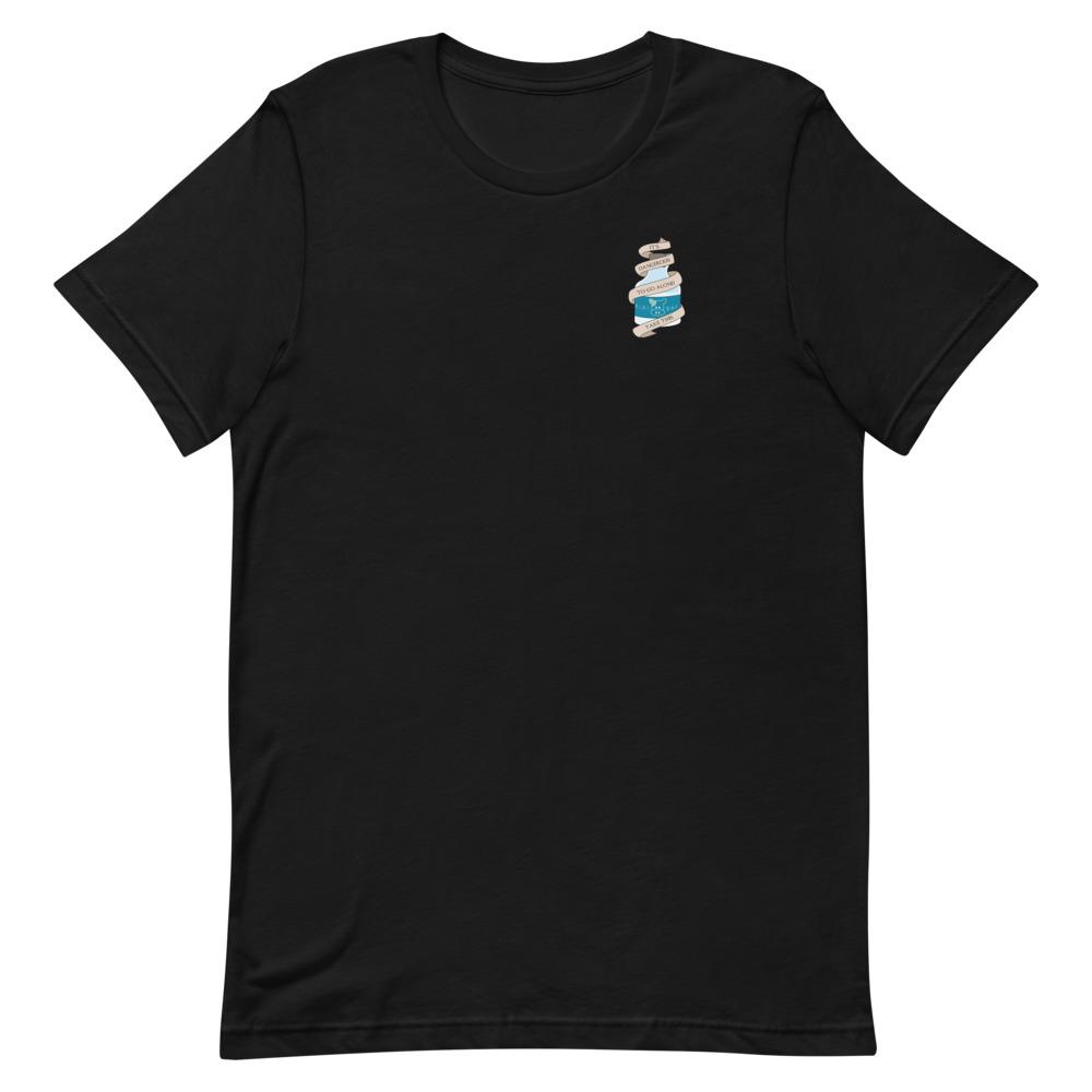 Take This | Short-Sleeve Unisex T-Shirt | The Legend of Zelda Threads and Thistles Inventory Black S 