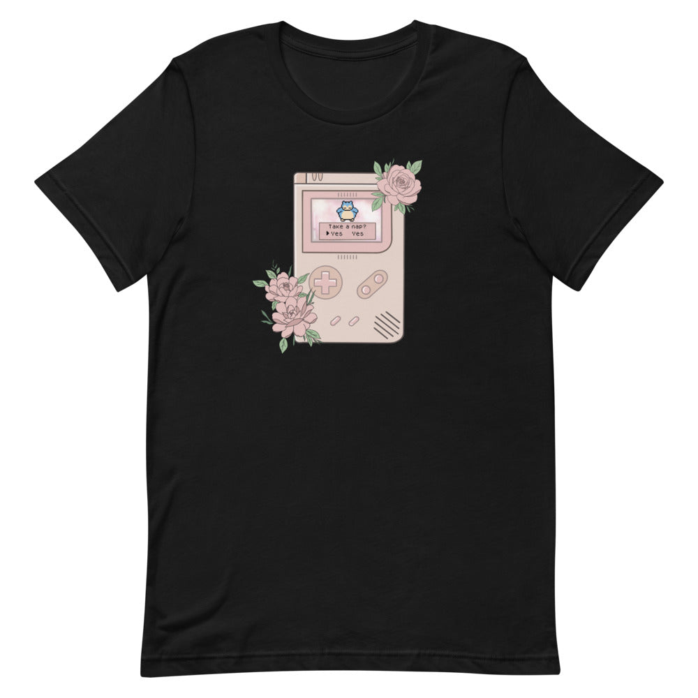 Take a Nap? | Short-Sleeve Unisex T-Shirt | Pokemon Threads and Thistles Inventory Black XS 