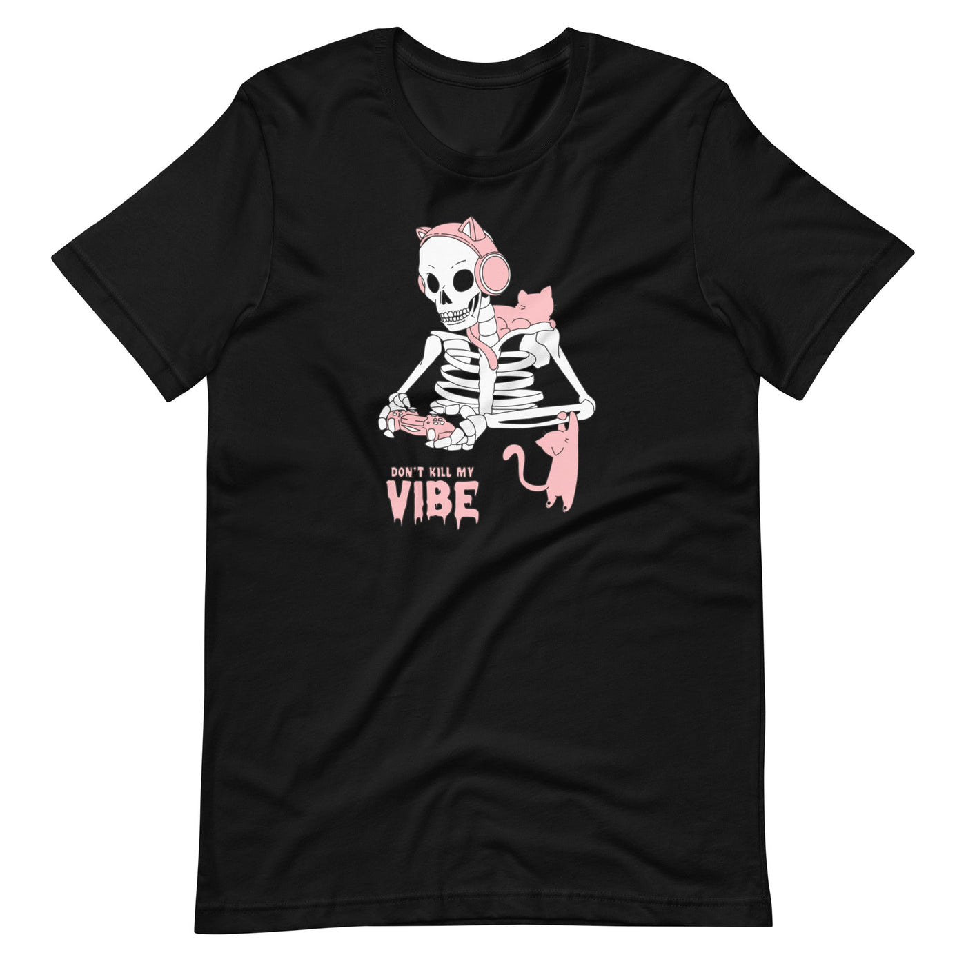 Don't Kill my Vibe | Fall Unisex t-shirt Threads & Thistles Inventory Black XS 