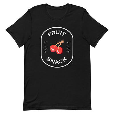Fruit Snack Club | Unisex t-shirt | Retro Gaming Threads & Thistles Inventory Black XS 