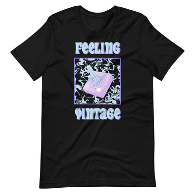 Feeling Vintage | Unisex t-shirt | Retro Gaming Threads & Thistles Inventory Black XS 