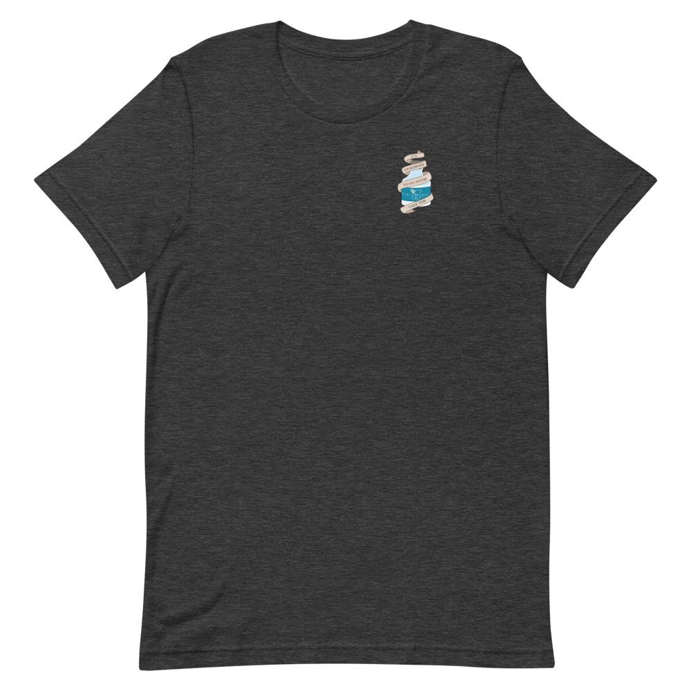 Take This | Short-Sleeve Unisex T-Shirt | The Legend of Zelda Threads and Thistles Inventory Dark Grey Heather S 
