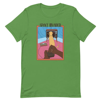 Space Invader | Unisex t-shirt | Retro Gaming Threads & Thistles Inventory Leaf S 