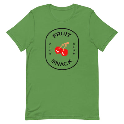 Fruit Snack Club | Unisex t-shirt | Retro Gaming Threads & Thistles Inventory Leaf S 