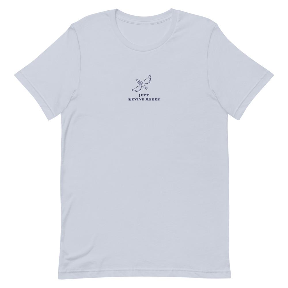 Revive Me | Short-Sleeve Unisex T-Shirt | Valorant Threads and Thistles Inventory Light Blue XS 