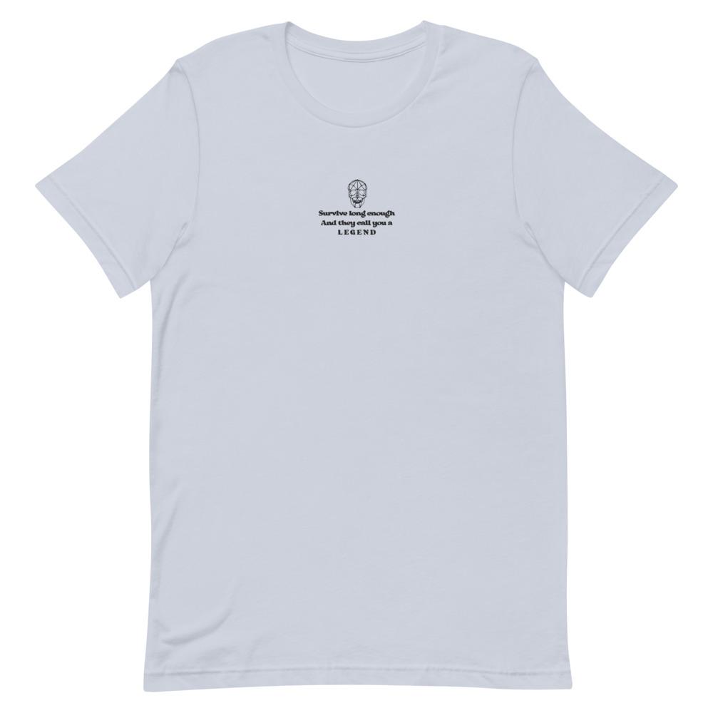 Legend | Embroidered Short-Sleeve Unisex T-Shirt | Apex Legends Threads and Thistles Inventory Light Blue XS 