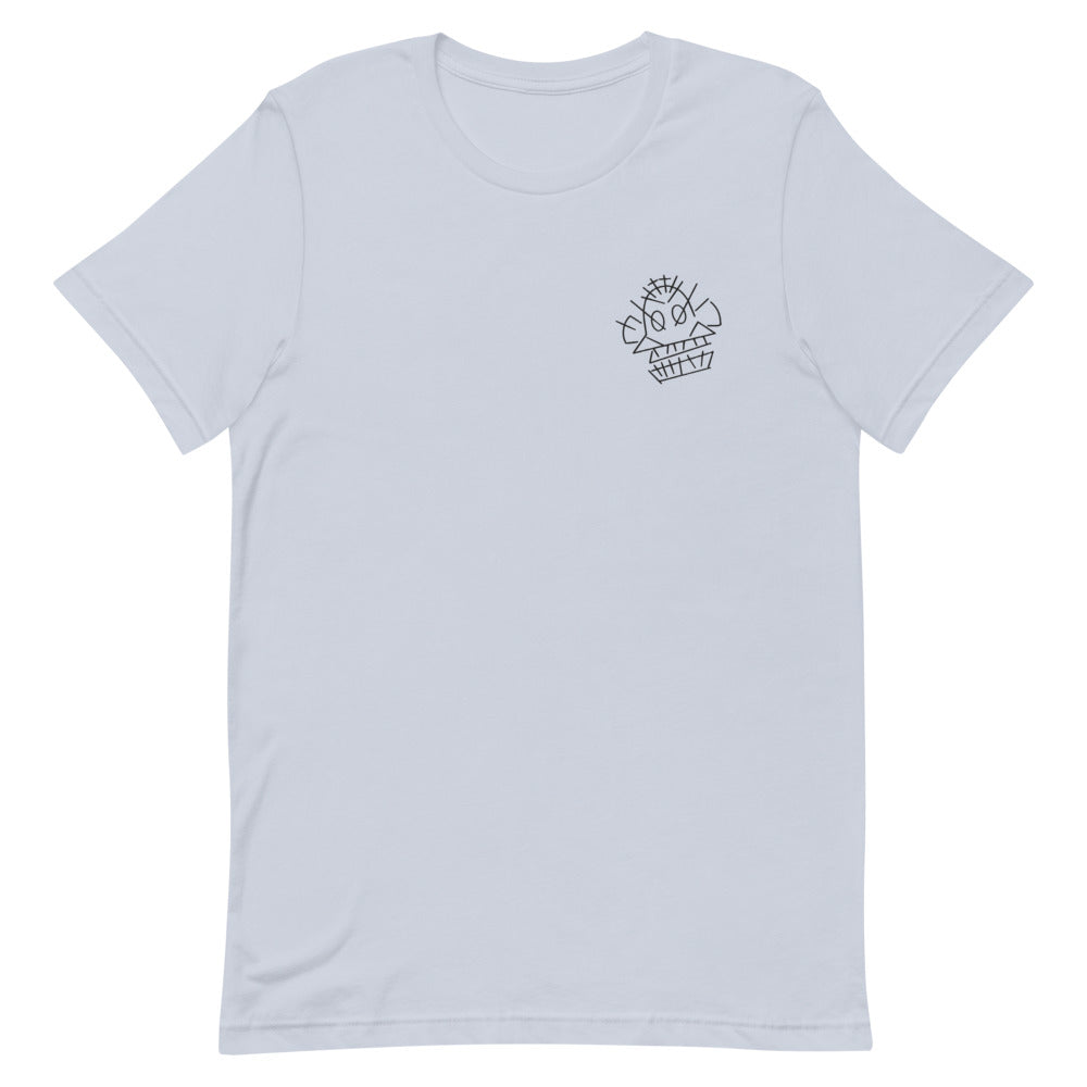 Jinx Monkey | Short-sleeve unisex t-shirt | League of Legends Threads and Thistles Inventory Light Blue XS 