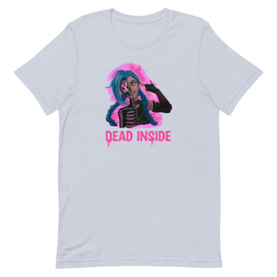 Dead Inside | Short-sleeve unisex t-shirt | League of Legends Threads and Thistles Inventory Light Blue XS 