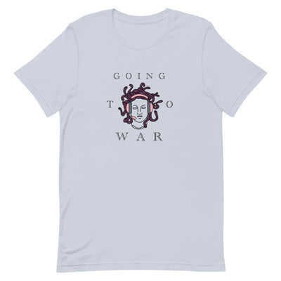 Going to War | Short-sleeve Unisex T-Shirt | Feminist Gamer Threads and Thistles Inventory Light Blue XS 