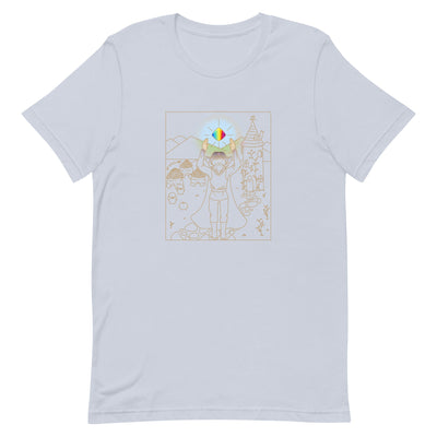 Wizard Taro Card | Unisex t-shirt | Stardew Valley Threads and Thistles Inventory Light Blue XS 