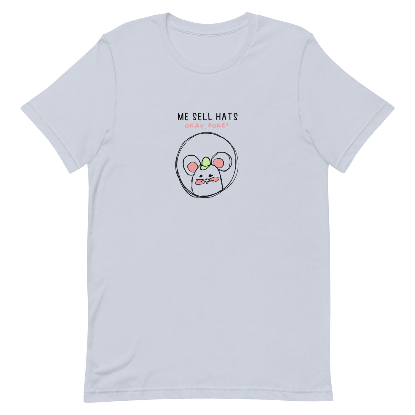 Me Sell Hats | Unisex t-shirt | Stardew Valley Threads and Thistles Inventory Light Blue XS 