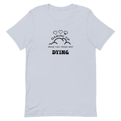 Gaming Tip | Unisex t-shirt Threads and Thistles Inventory Light Blue XS 