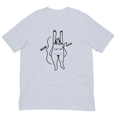 Noob Anatomy | Unisex t-shirt | Feminist Gamer Threads & Thistles Inventory Light Blue XS 