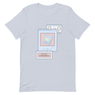 Time for a Throwback | Unisex t-shirt | Retro Gaming Threads & Thistles Inventory Light Blue XS 