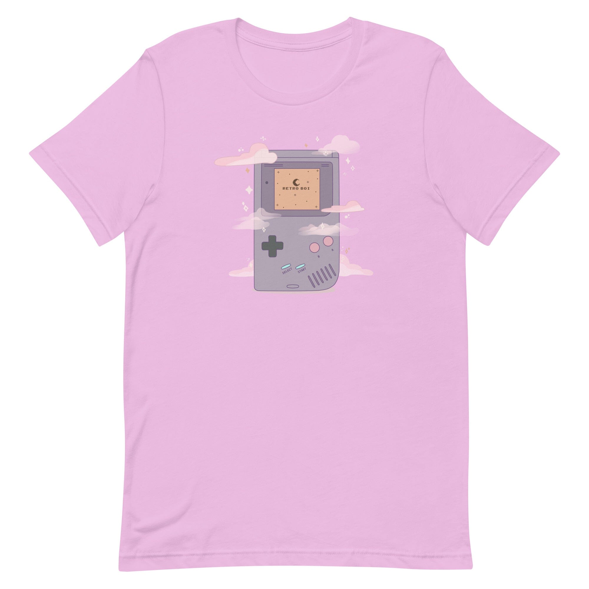 Retro Boi | Unisex t-shirt | Retro Gaming Threads & Thistles Inventory Lilac S 