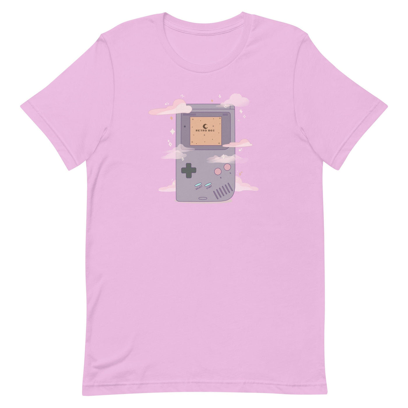 Retro Boi | Unisex t-shirt | Retro Gaming Threads & Thistles Inventory Lilac S 