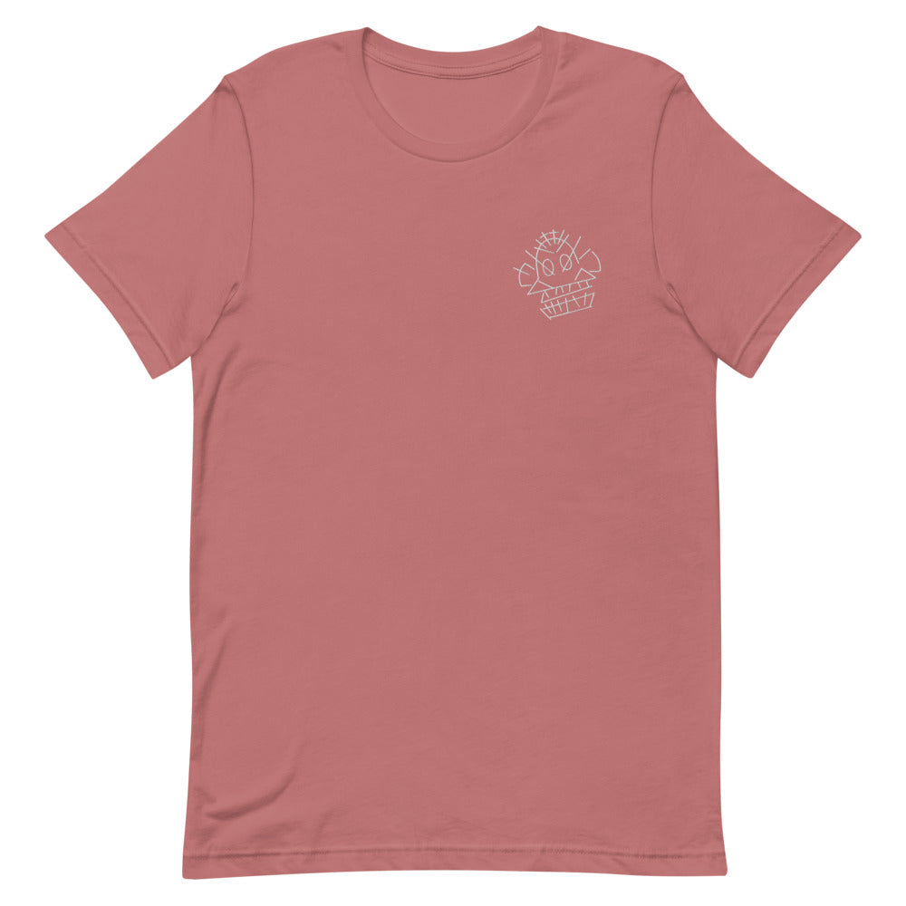 Jinx Monkey | Short-sleeve unisex t-shirt | League of Legends Threads and Thistles Inventory Mauve S 