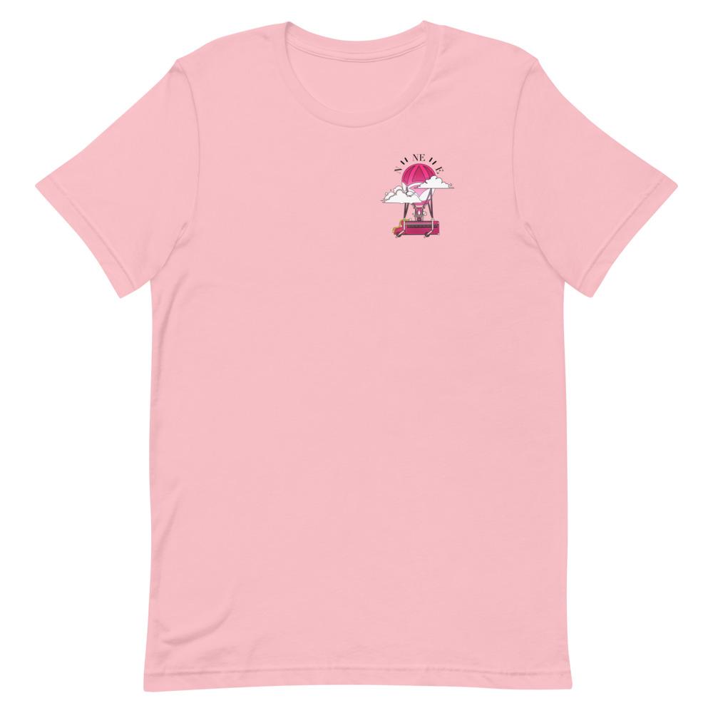 Battle Bus | Short-Sleeve Unisex T-Shirt | Fortnite Threads and Thistles Inventory Pink S 