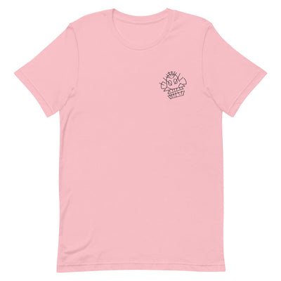 Jinx Monkey | Short-sleeve unisex t-shirt | League of Legends Threads and Thistles Inventory Pink S 