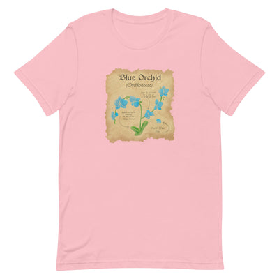 Blue Orchid | Unisex t-shirt | Minecraft Threads and Thistles Inventory Pink S 