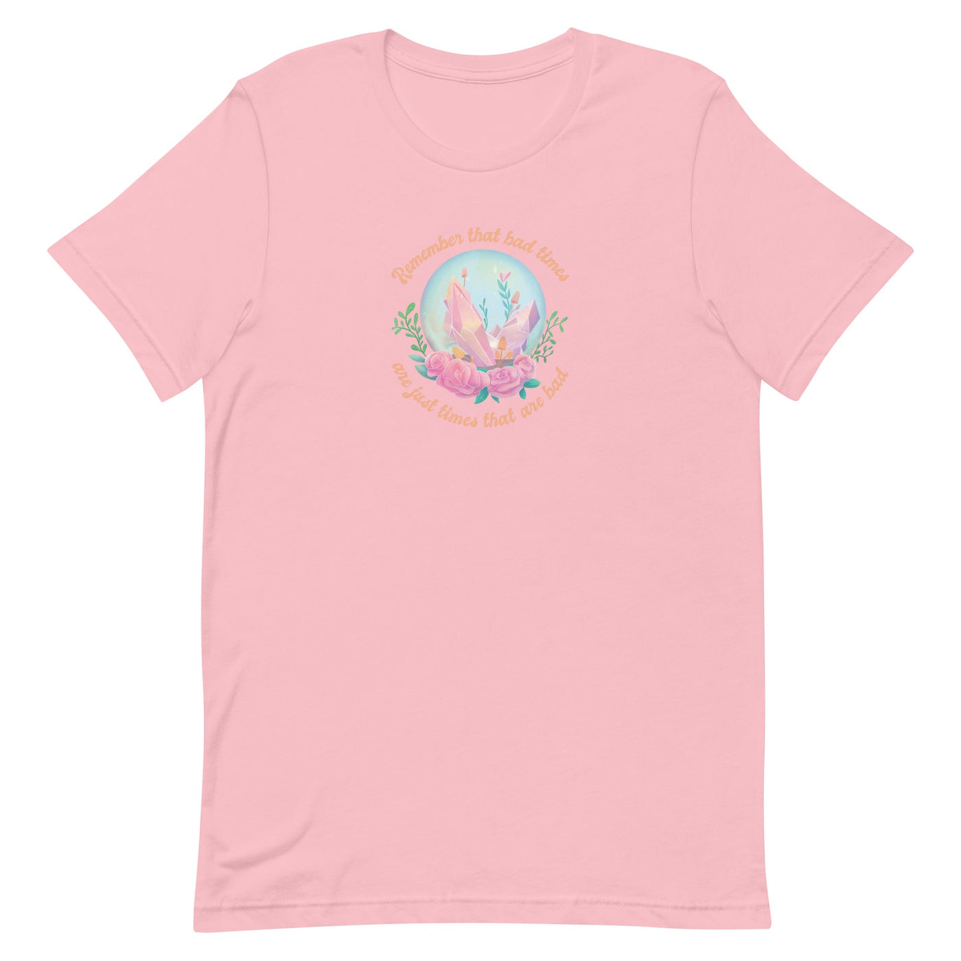 Remember | Short-Sleeve Unisex T-Shirt | Animal Crossing Threads and Thistles Inventory Pink S 