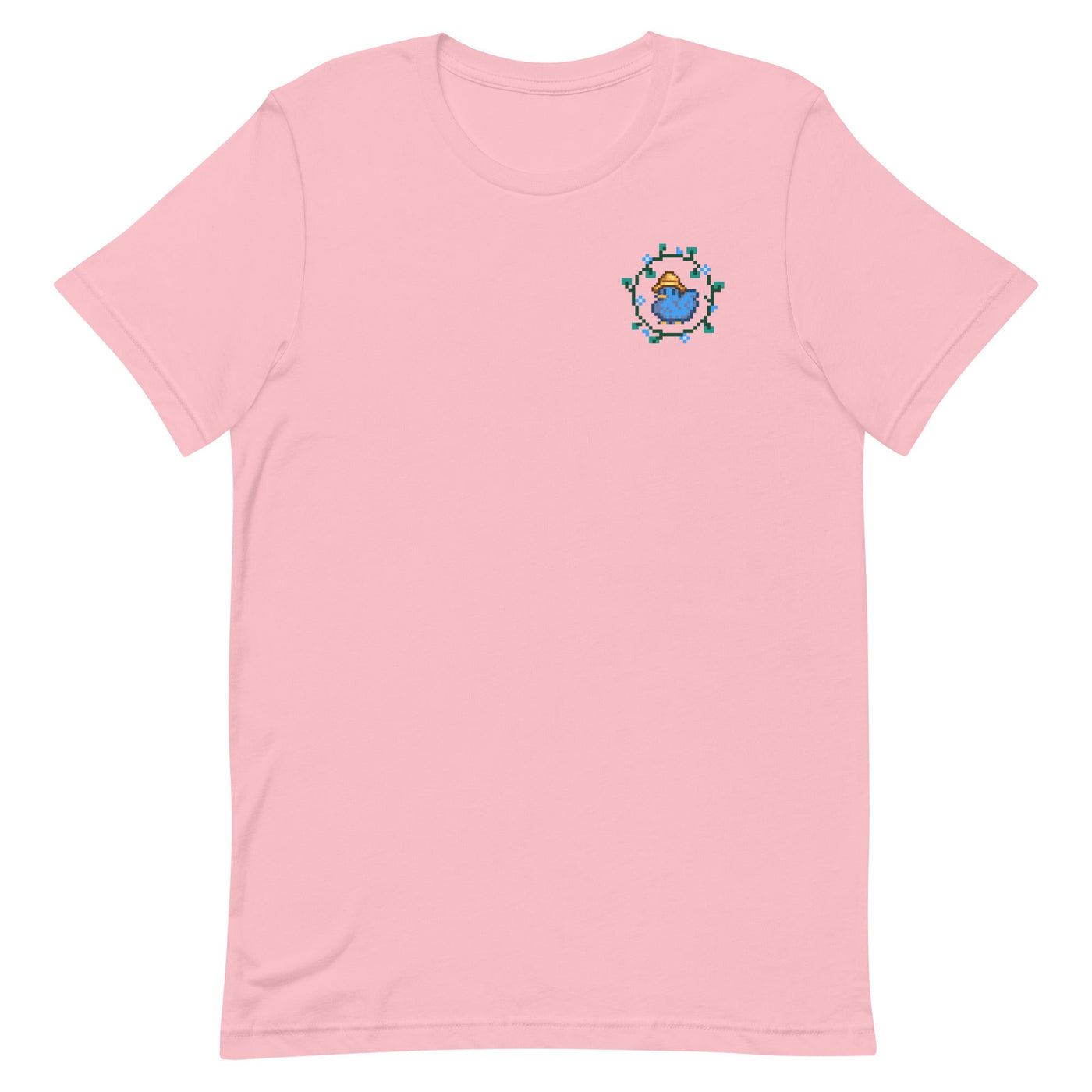Blue Chicken | Unisex t-shirt | Stardew Valley Threads and Thistles Inventory Pink S 