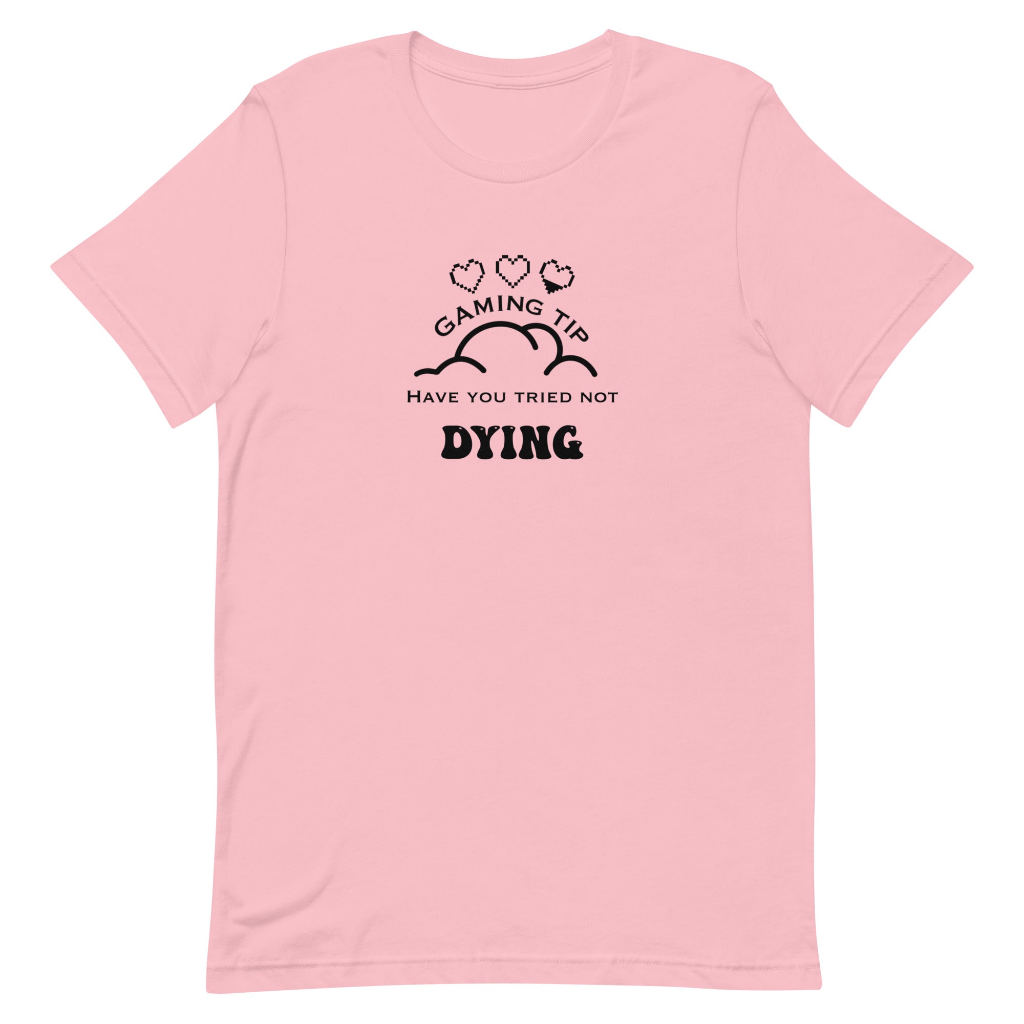 Gaming Tip | Unisex t-shirt Threads and Thistles Inventory Pink S 