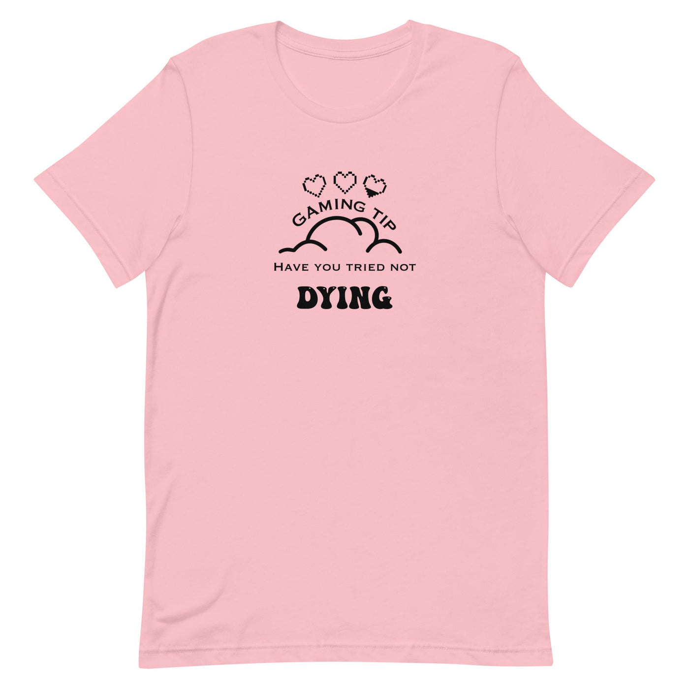 Gaming Tip | Unisex t-shirt Threads and Thistles Inventory Pink S 