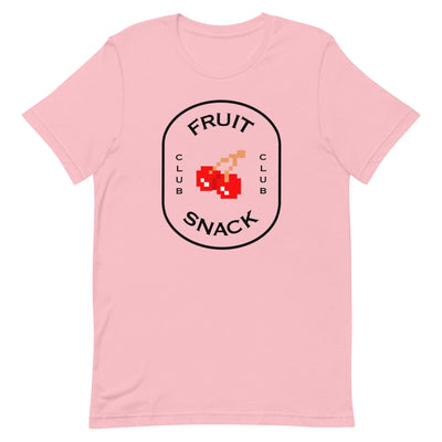 Fruit Snack Club | Unisex t-shirt | Retro Gaming Threads & Thistles Inventory Pink S 