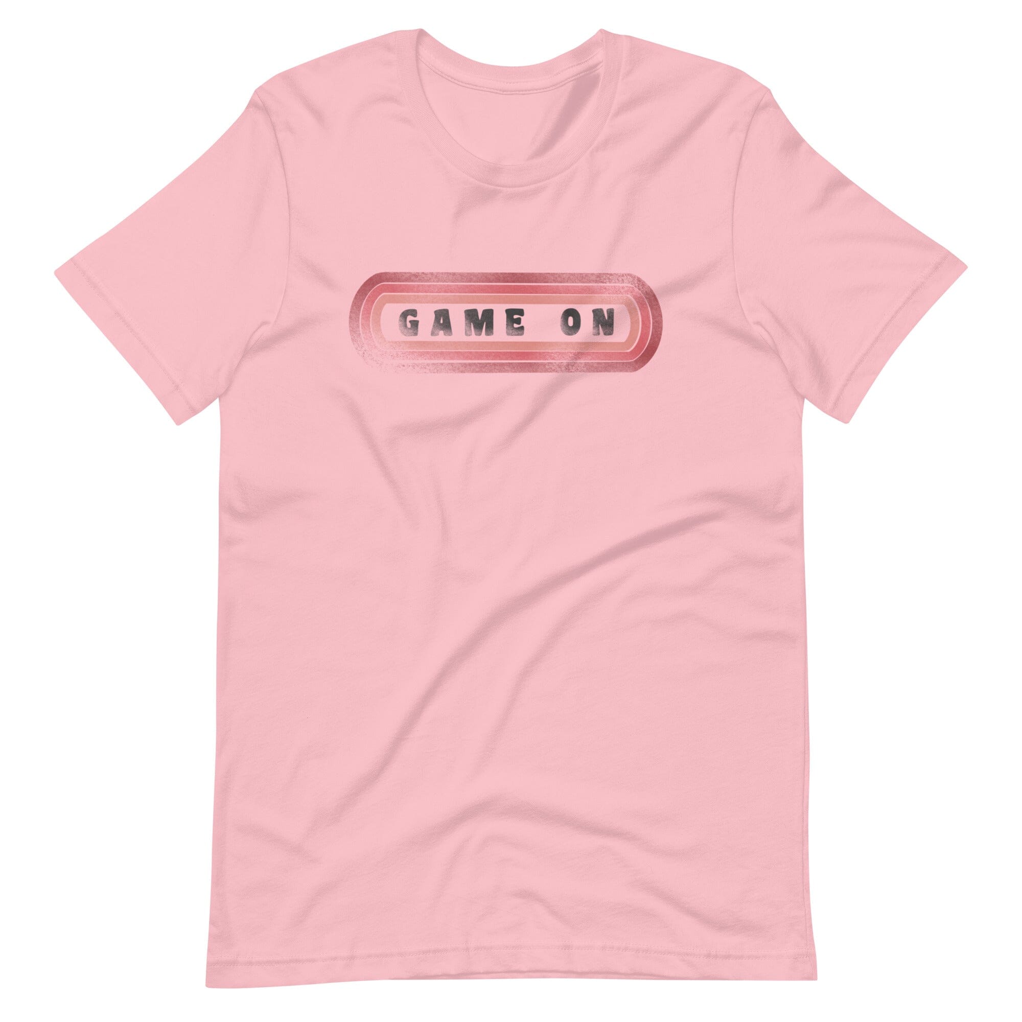 Game On | Unisex t-shirt Retro Gaming Threads & Thistles Inventory Pink S 