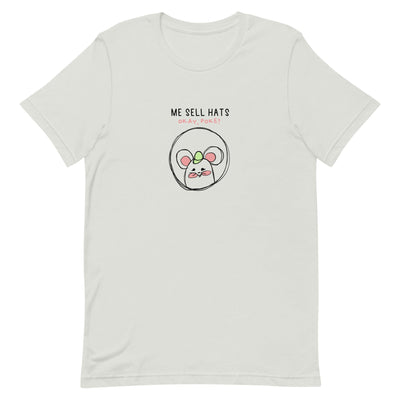 Me Sell Hats | Unisex t-shirt | Stardew Valley Threads and Thistles Inventory Silver S 