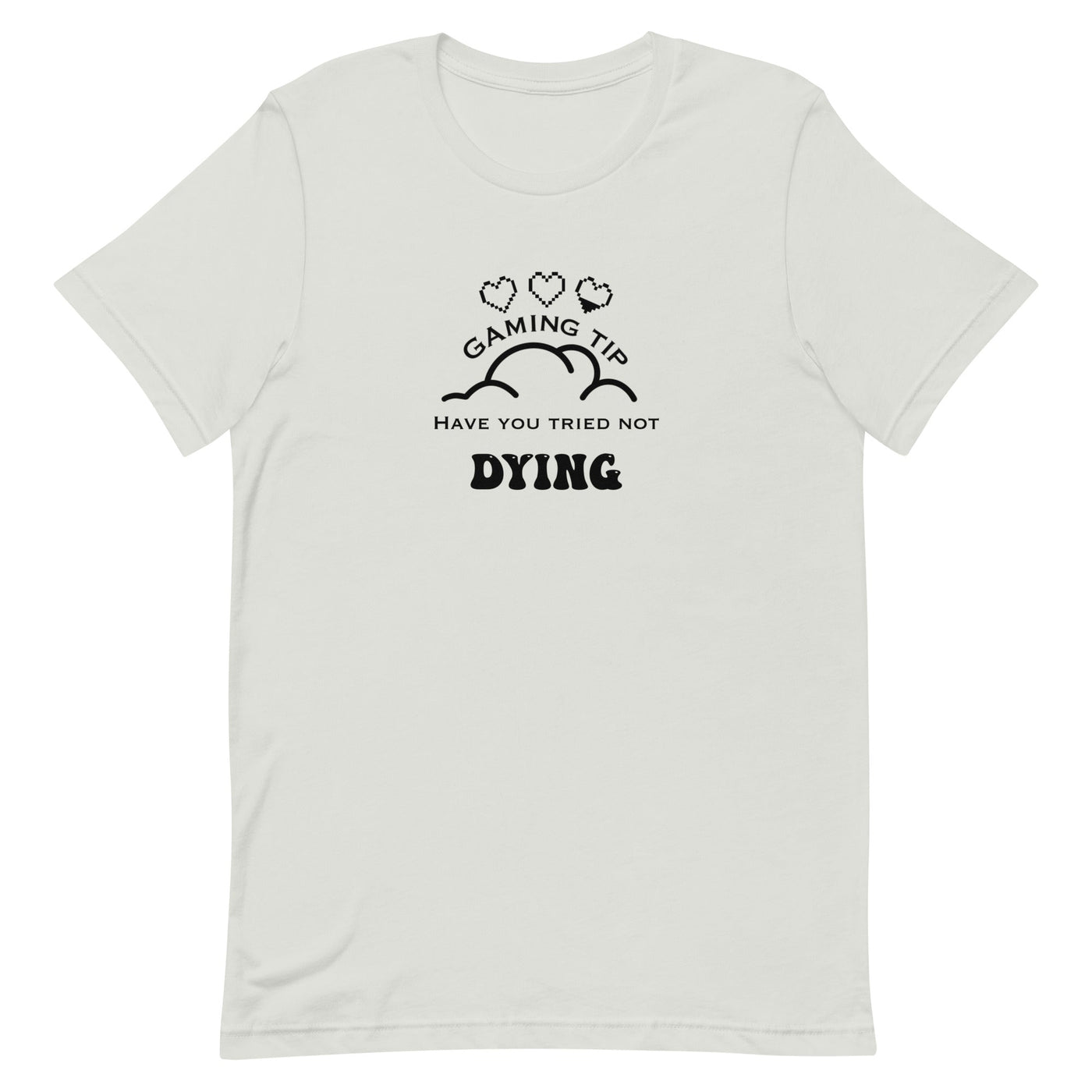 Gaming Tip | Unisex t-shirt Threads and Thistles Inventory Silver S 
