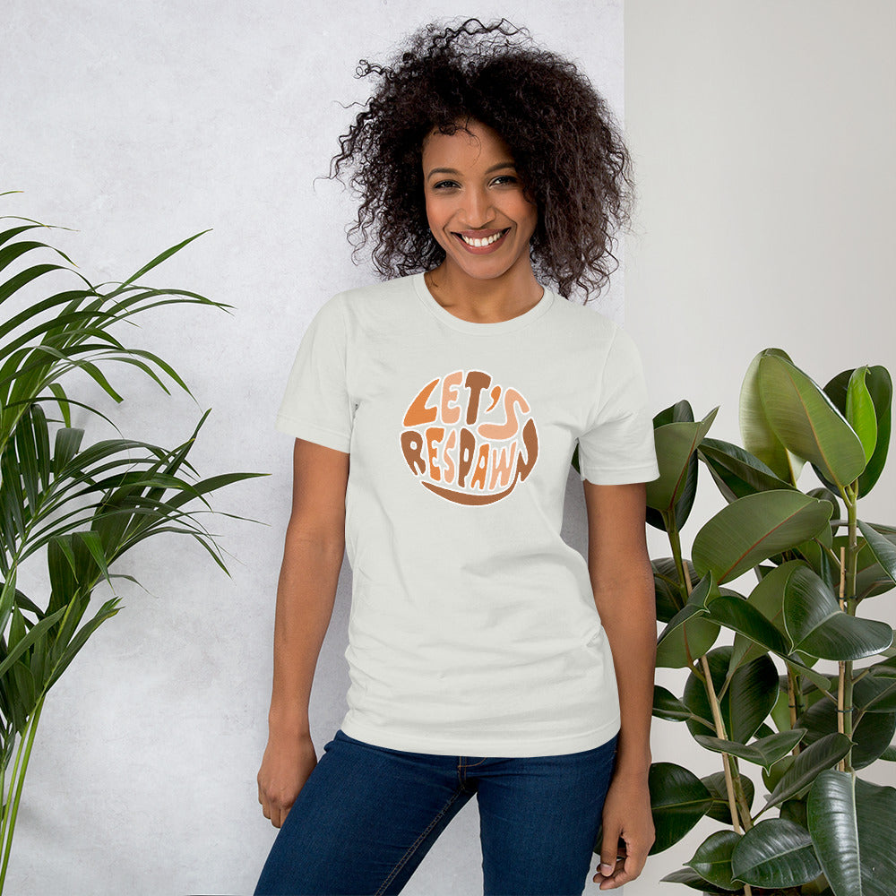 Let's Respawn | Unisex t-shirt Threads and Thistles Inventory 