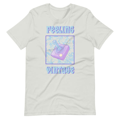 Feeling Vintage | Unisex t-shirt | Retro Gaming Threads & Thistles Inventory Silver S 