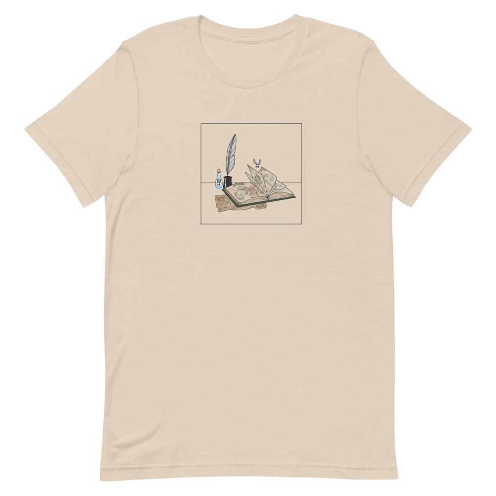 The Guide | Short-Sleeve Unisex T-Shirt | The Legend of Zelda Threads and Thistles Inventory Soft Cream S 